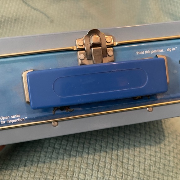 Vintage 1998 Hasbro GI Joe Action Sailer Metal Lunch Box - No Thermos - Picture 8 of 8